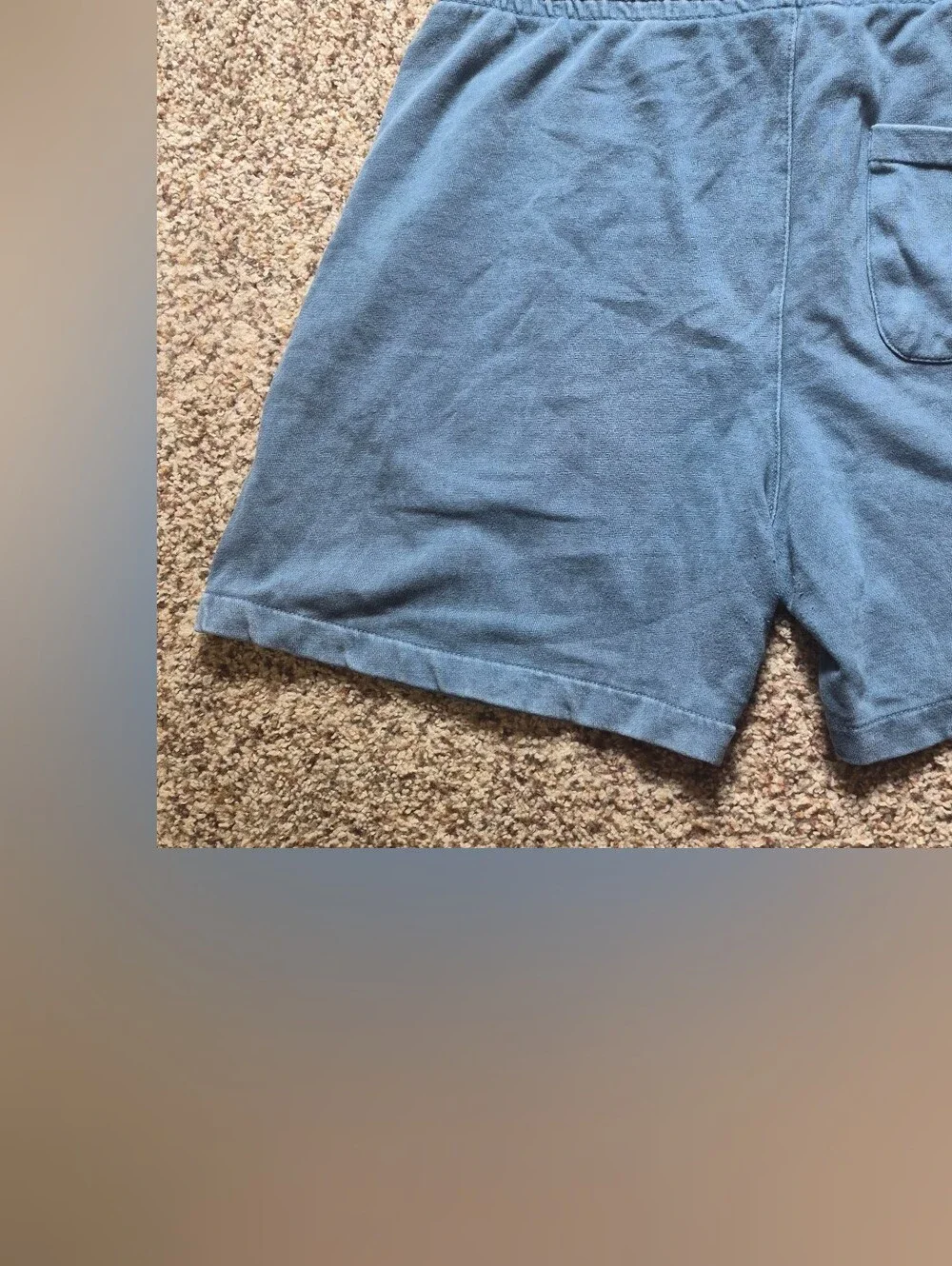 Pacsun Blue Pull-On Knit Lazy Fit Shorts Size M